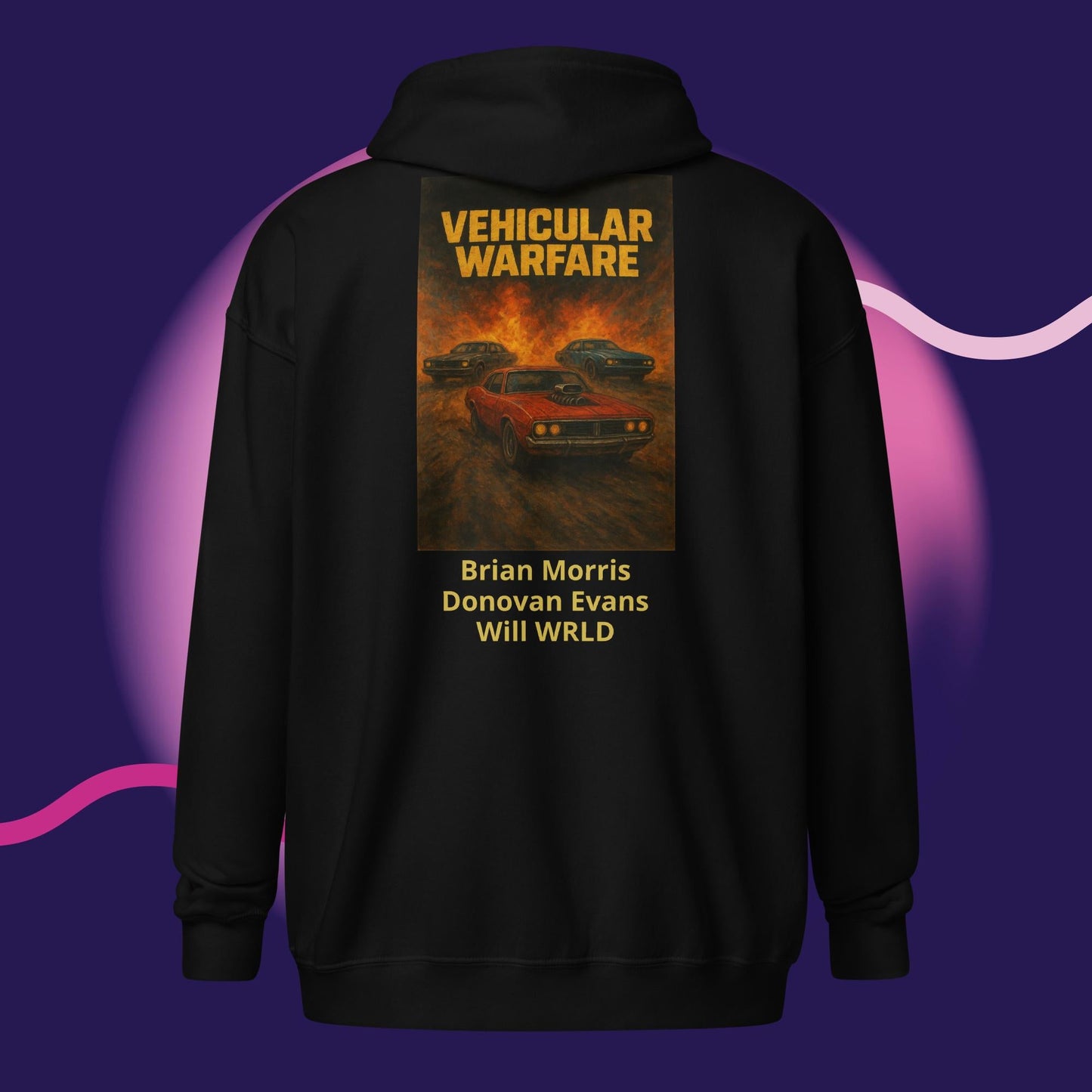 Vehicular Warfare Zip Up - Morris Music Merch