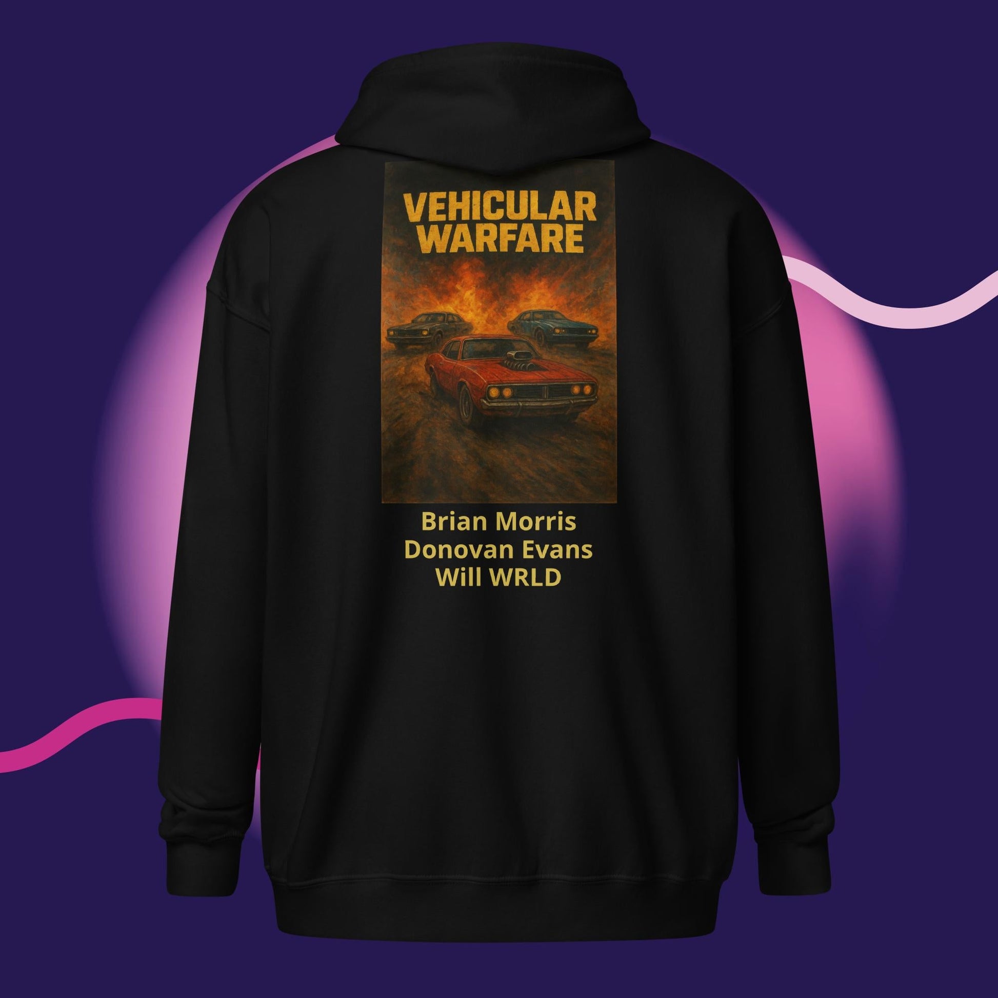 Vehicular Warfare Zip Up - Morris Music Merch